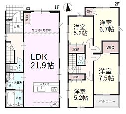 川越市今成1丁目　新築戸建　4号棟