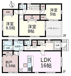 川越市山田　新築戸建　1号棟