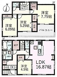 川越市大袋　新築戸建　2号棟