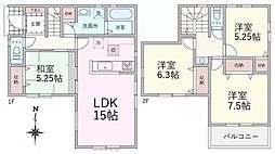 川越市かすみ野2丁目　新築戸建　1号棟