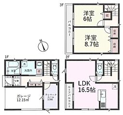 ふじみ野市大原1丁目　新築戸建　1号棟