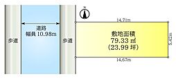 世田谷区深沢1丁目土地