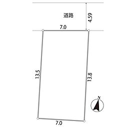 早良区賀茂二丁目土地