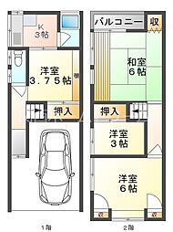 守口市佐太中町6丁目の一戸建て