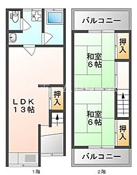 門真市城垣町の一戸建て