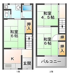 門真市上野口町の一戸建て