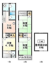 守口市佐太中町6丁目の一戸建て