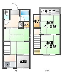 守口市橋波東之町2丁目の一戸建て