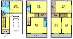 四條畷市南野2丁目の一戸建て