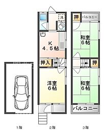 三ツ島1丁目19-5貸家
