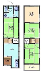 梶町4丁目23-1貸家