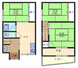 北巣本町13-26貸家