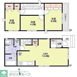 杉並区高井戸西3丁目貸家 1