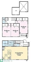世田谷区羽根木2丁目戸建 1