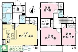 田柄三丁目貸家 1