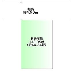 向陽台4丁目　建築条件なし