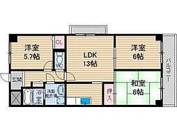 エクレールミシマ 101号室