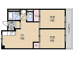 ローズハイツ茨木 705号室