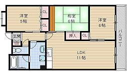 第二ドゥエルなかせい 205号室