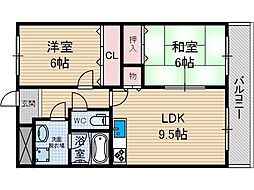 クレールミシマ2 101号室