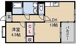 メゾン摂津 603号室
