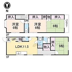 京都市西京区上桂森下町の一戸建て