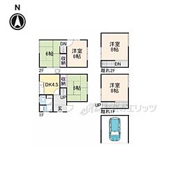 亀岡市稗田野町柿花梶林の一戸建て
