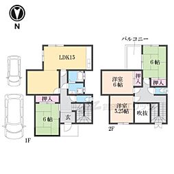 亀岡市東別院町東掛一アンの一戸建て