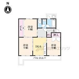 円明寺ヶ丘団地C棟 405