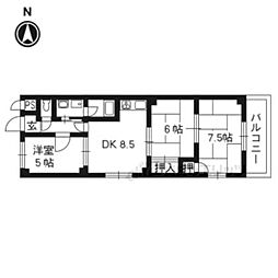 乙訓郡大山崎町字下植野小字代理分