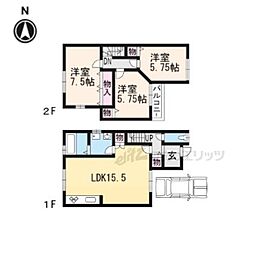 京都市伏見区久我西出町の一戸建て
