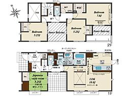 下野市駅東２丁目　１期　未完成　３号棟