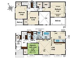 下野市駅東２丁目　１期　未完成　４号棟