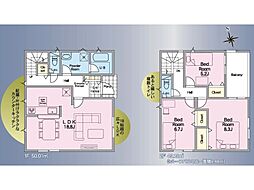 小山市喜沢　第８　未完成　１号棟