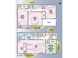小山市横倉　第４（I期）　未完成　３号棟