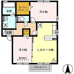 プラム　F棟 205