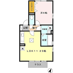 クレール森田　B 101