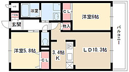 クレストハイム引山 102