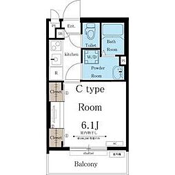 リブリ・砂田橋 206