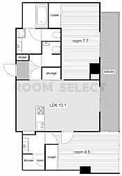 さくらHills NISHIKI Platinum Resi 1305