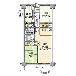 コミュニタス千代が丘S棟 1111