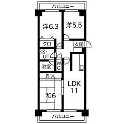 ライオンズマンション杁中ガーデンD棟 318