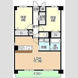 ヒルザコートII 306