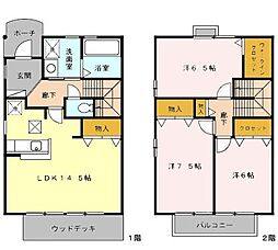 リビングタウン岩崎台　Ｂ west