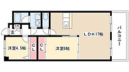 ベルハイツ司 1D