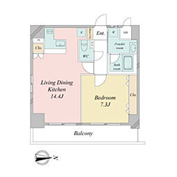 BSレジデンス栄(旧グランルージュ栄) 810