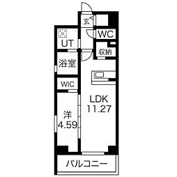 フォルティス今池FR1か月&初回保証料無料&火災保険料1年 1001