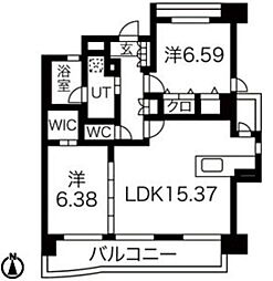 パラシオン西新 802