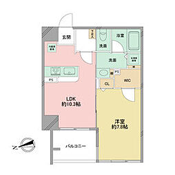 さくらHillsリバーサイドWEST 1105