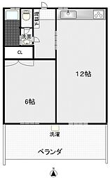 佃マンション 3C